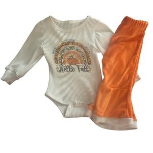 Hello Fall Baby Outfit Set